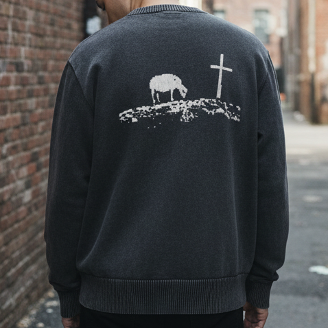 "Grass Lands" Sweater
