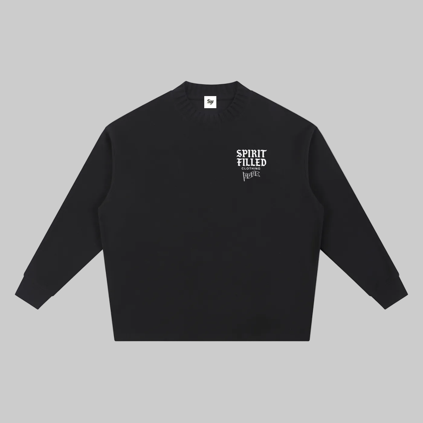 "Spirit FiIlled" Oversize Sweatshirt