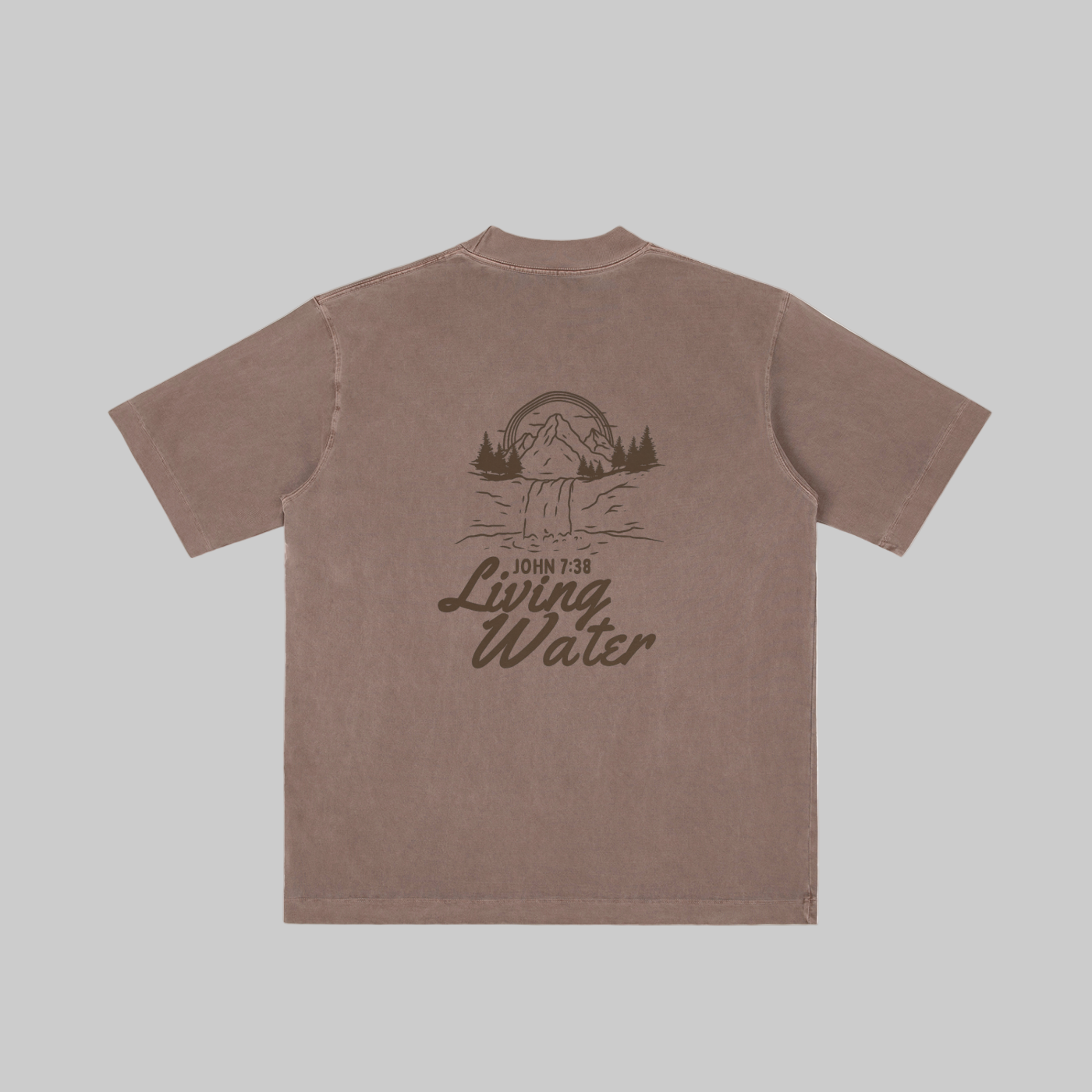 "Living Water" Oversized T-shirt