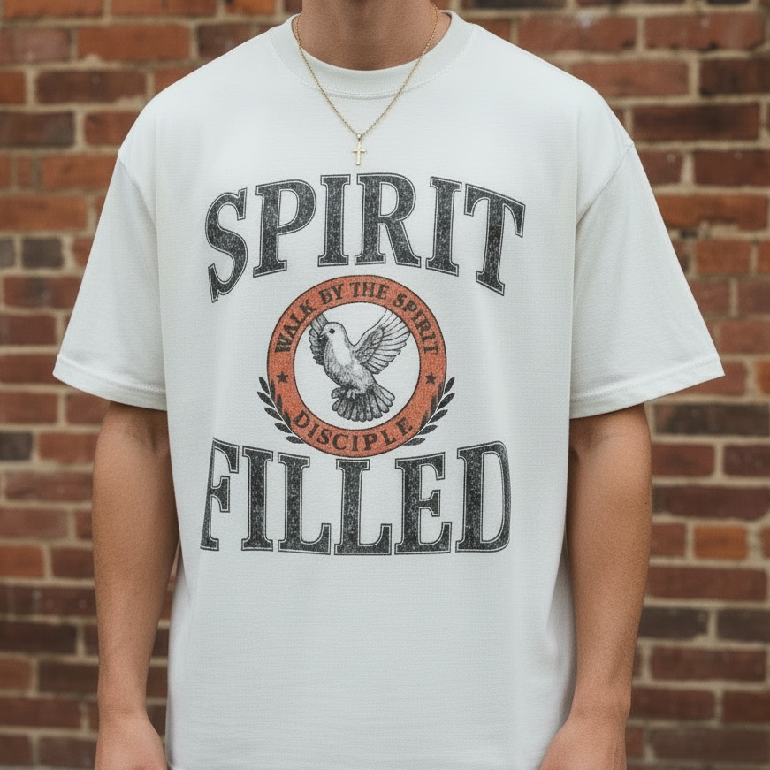 "Walk By The Spirit" Over Sized T-Shirt